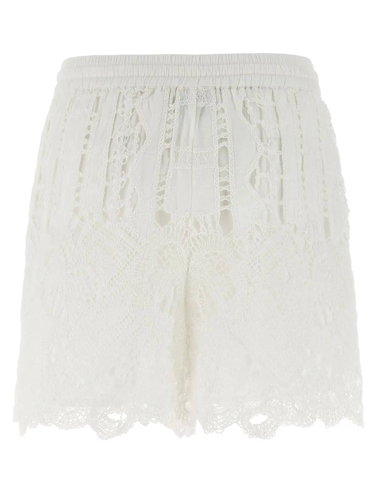 Шорти Pinko Macramé Білі 2 Macramé shorts 104856A2G9Z05 PINKO White