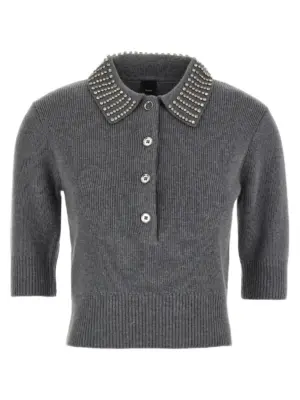 'Emilia' sweater PINKO Gray