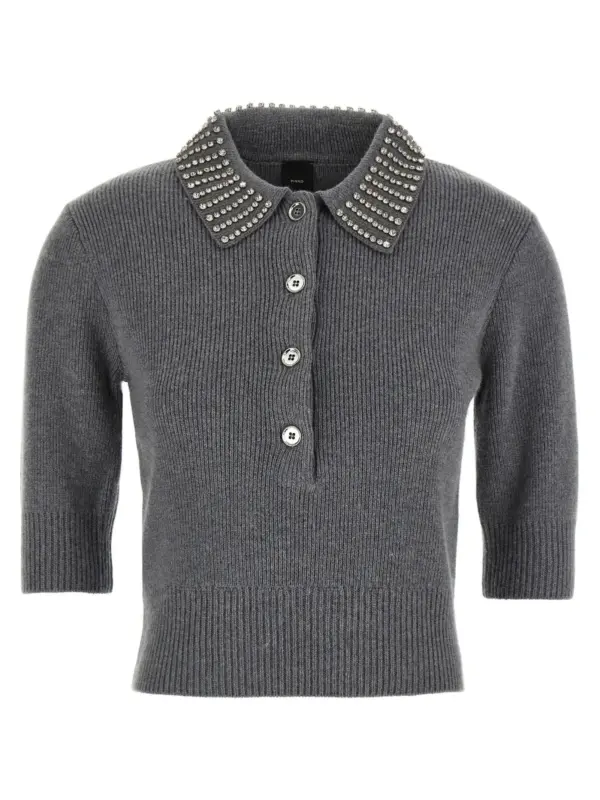 'Emilia' sweater PINKO Gray