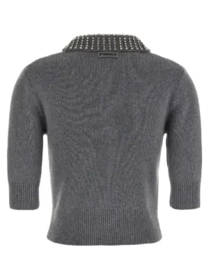 'Emilia' sweater 105745A2S4II2 PINKO Gray