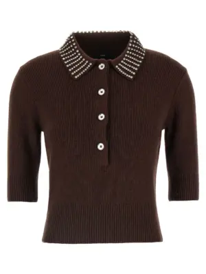 'Emilia' sweater PINKO Brown