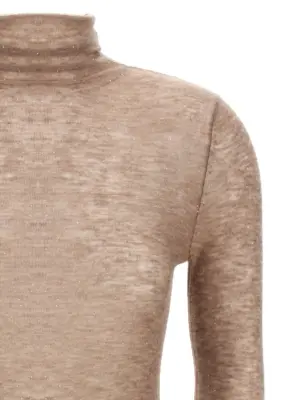 'Moss' sweater Woman PINKO Beige
