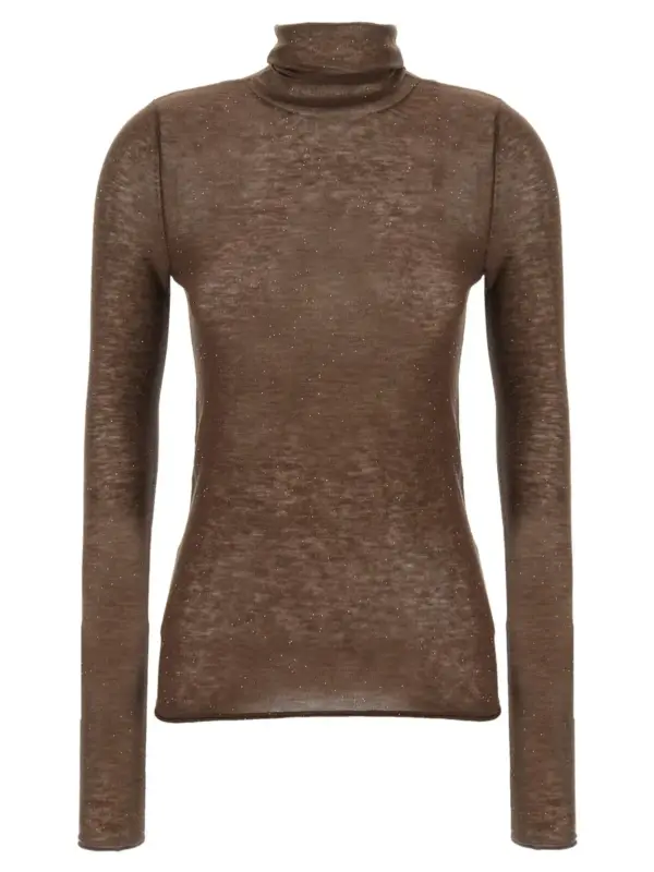 'Moss' sweater PINKO Brown