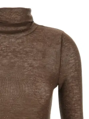 'Moss' sweater Woman PINKO Brown