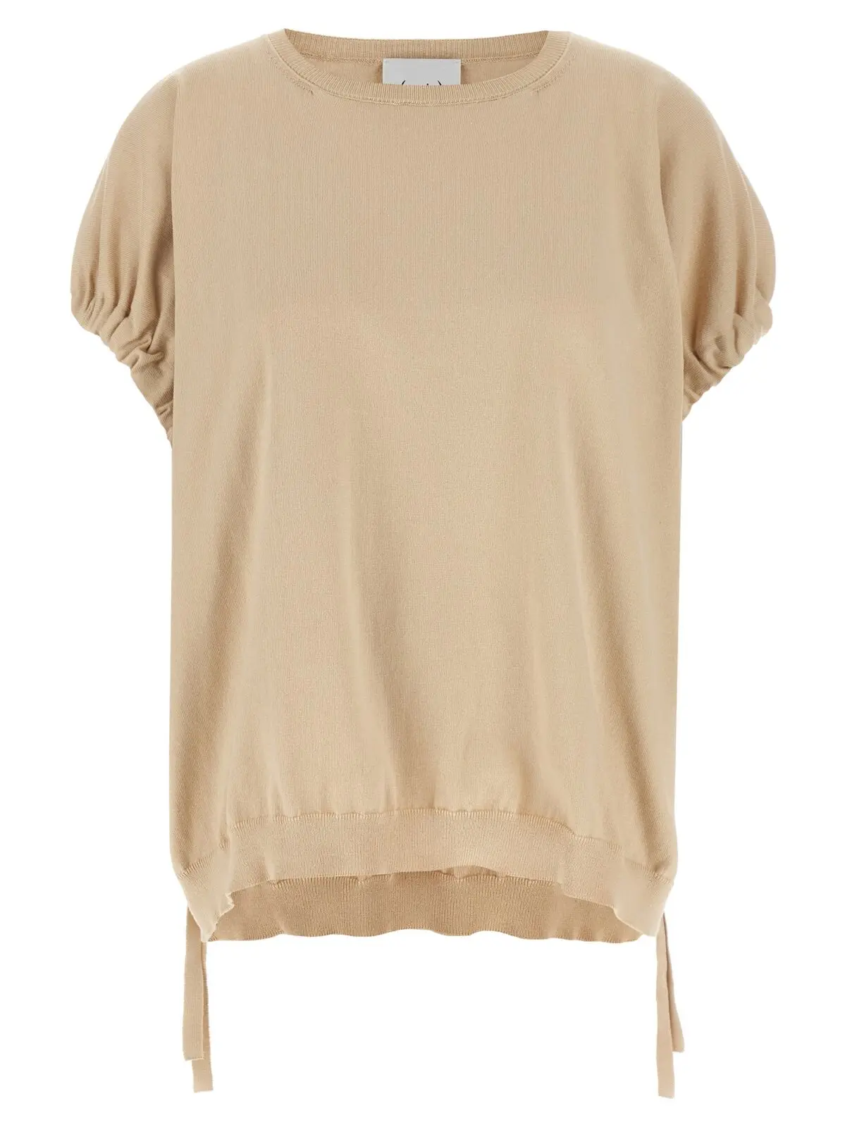 Футболка в’язана Nude Бежева 1 Knitted T-shirt NUDE Beige