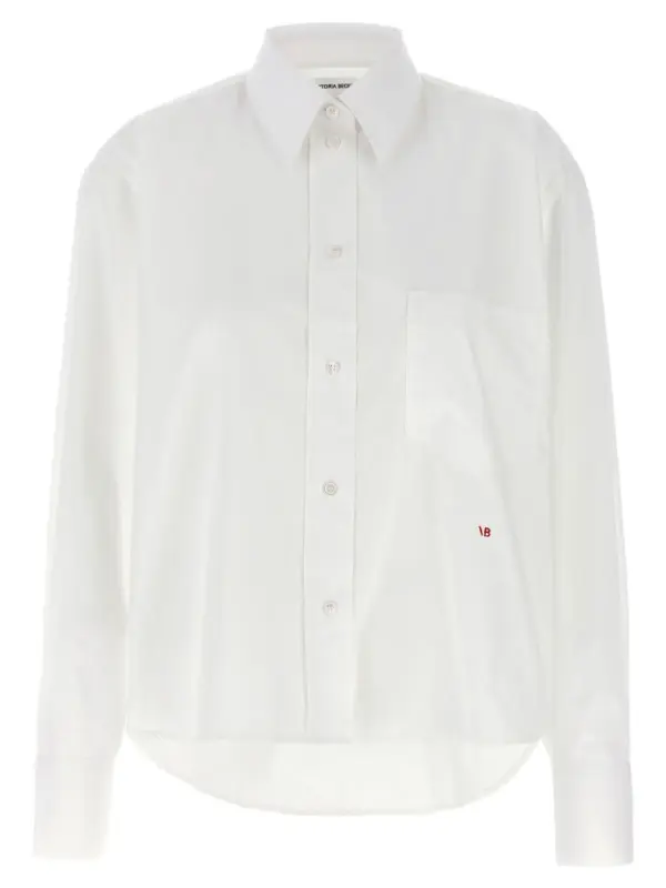 'cropped' shirt VICTORIA BECKHAM White