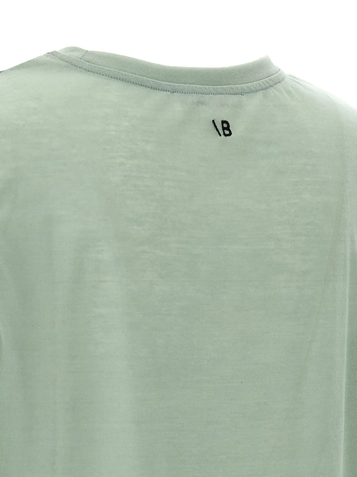 Топ Victoria Beckham Logo embroidery Зелений 4 Logo embroidery top 70% cotton 30% polyamide VICTORIA BECKHAM Green