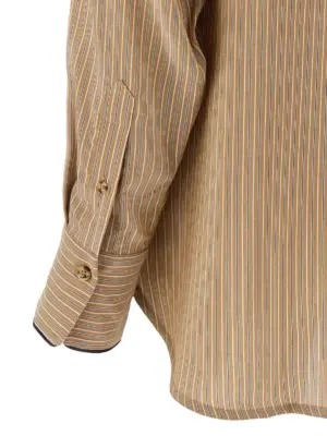 'Piping Detail Pyjama' shirt 70% viscose