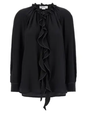 'Ruffle' blouse VICTORIA BECKHAM Black