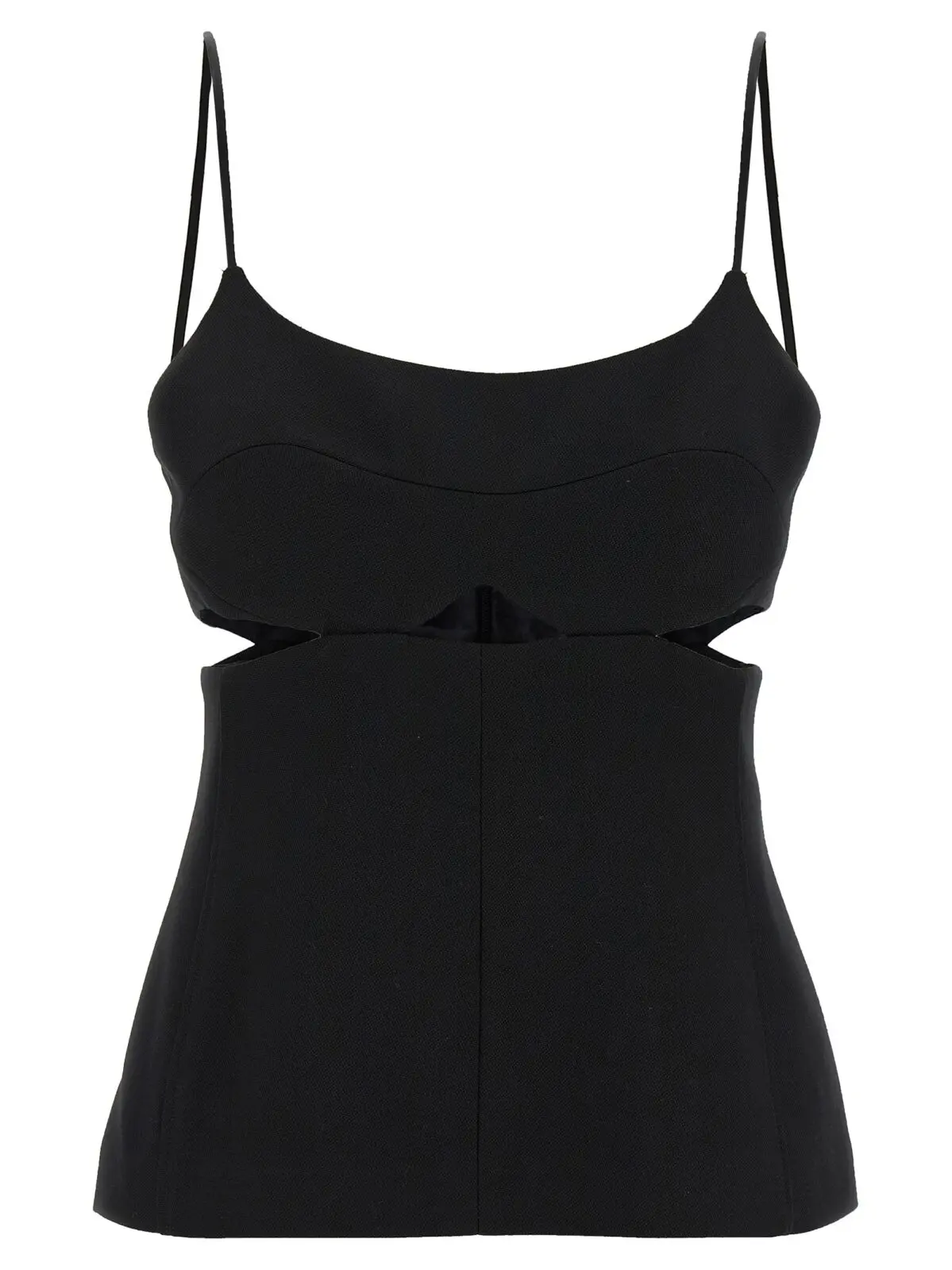 Топ Cut-Out Cami Victoria Beckham Чорний 1 'Cut-Out Cami' top VICTORIA BECKHAM Black