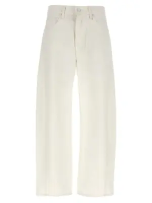 'The Full Pipe Ankle' jeans MOTHER White