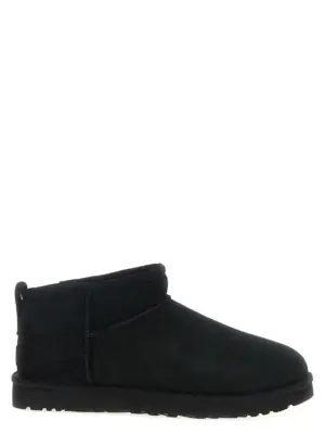 'Classic Ultra Mini' ankle boots UGG Black