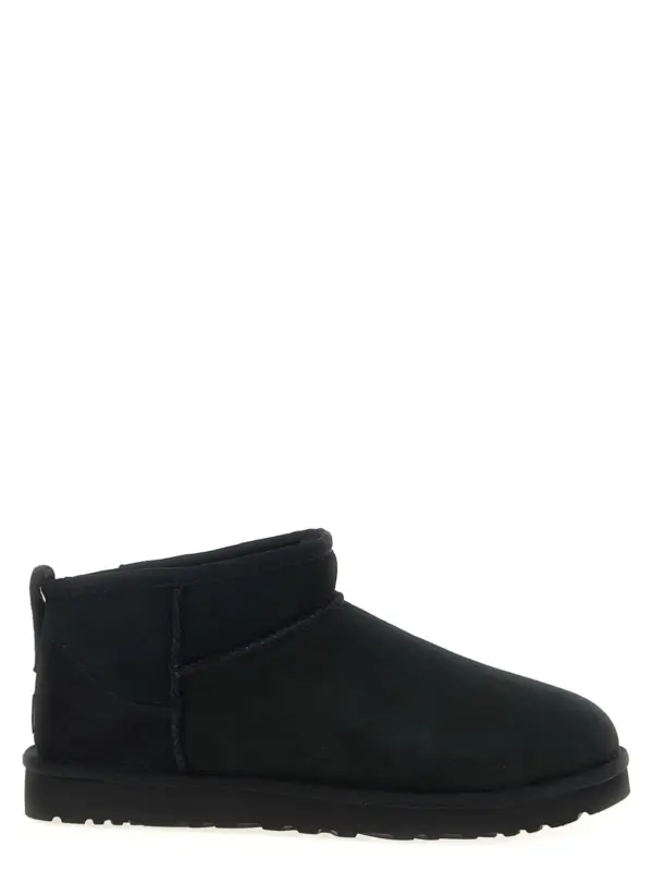 'Classic Ultra Mini' ankle boots UGG Black