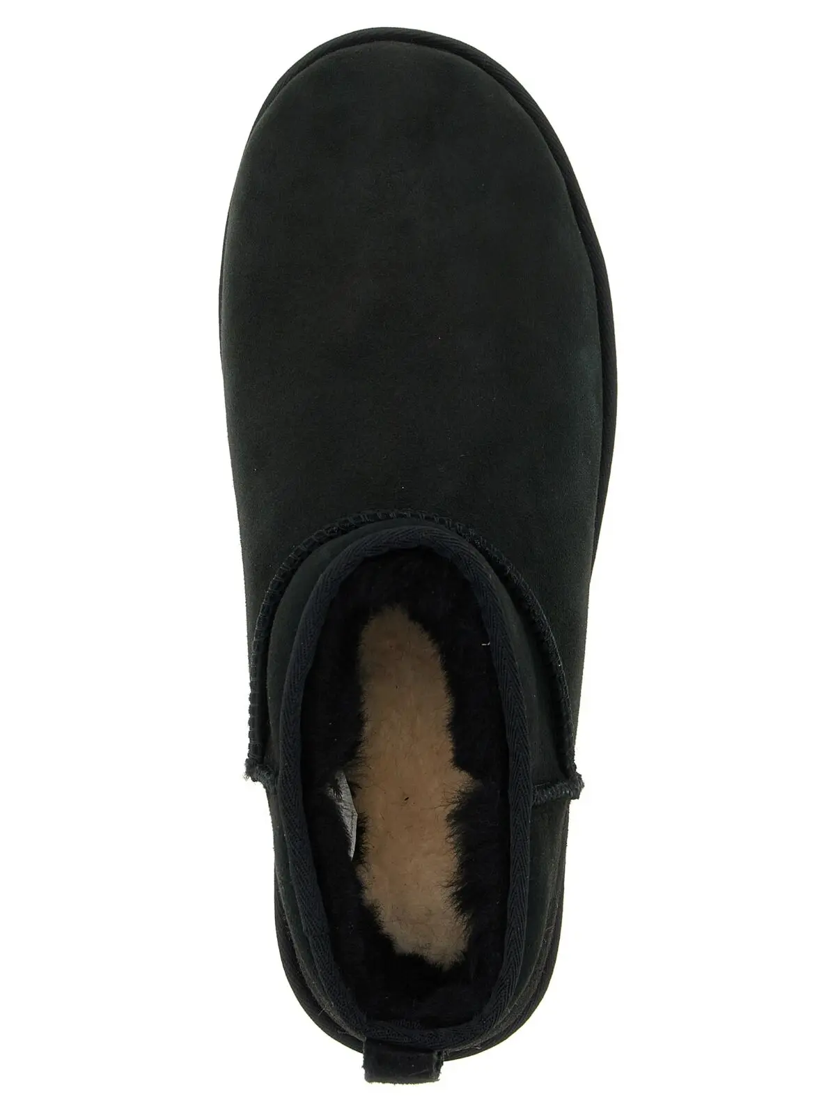 Черевики Ugg Classic Ultra Mini Чорні 4 'Classic Ultra Mini' ankle boots 80% twinface 20% calf leather UGG Black