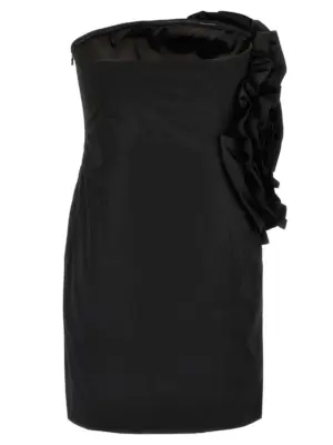 'Big Flower Mini' dress 113839100100 ROTATE BIRGER CHRISTENSEN Black