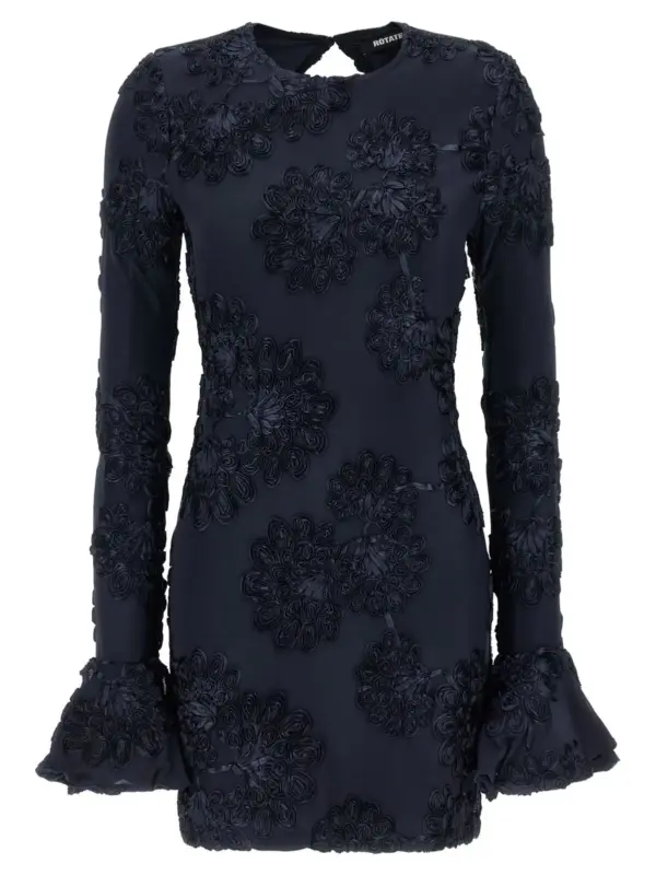 '3D Mesh Mini' dress ROTATE BIRGER CHRISTENSEN Blue