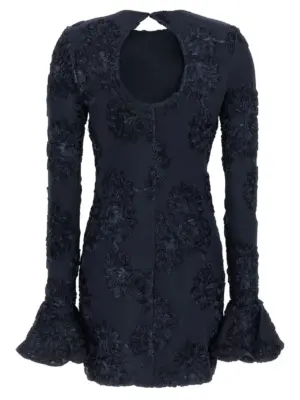 '3D Mesh Mini' dress 114218340340 ROTATE BIRGER CHRISTENSEN Blue