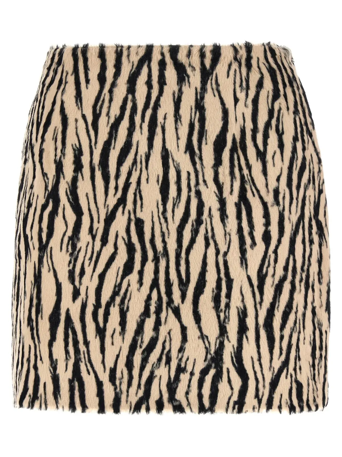 Спідниця Printed Faux Fur Rotate Birger Christensen Чорно-біла 1 'Printed Faux Fur' skirt ROTATE BIRGER CHRISTENSEN White/Black