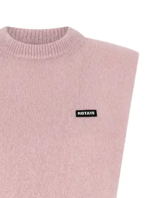 'Knit Cropped' vest Woman ROTATE BIRGER CHRISTENSEN Pink