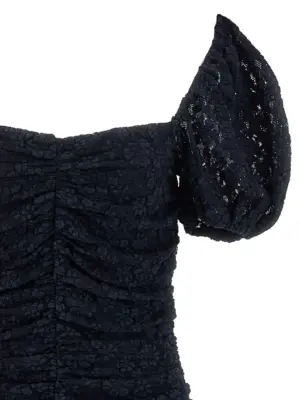 Lace dress Woman ROTATE BIRGER CHRISTENSEN Blue