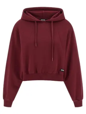 'Terry Back' hoodie ROTATE BIRGER CHRISTENSEN Bordeaux