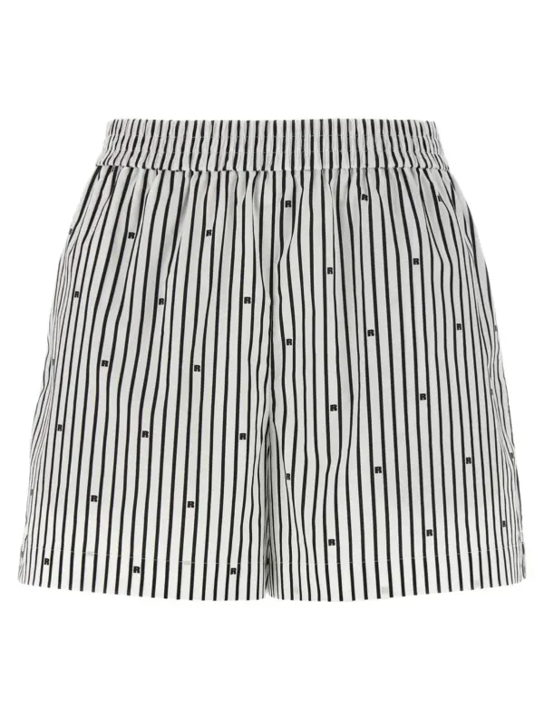 Short stripes ROTATE BIRGER CHRISTENSEN White/Black