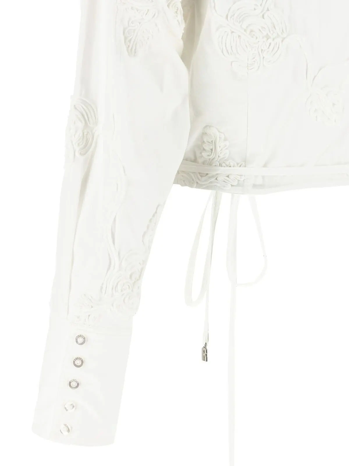 Сорочка Wrap Cotton Rotate Birger Christensen Біла 4 'Wrap Cotton' shirt 100% cotton ROTATE BIRGER CHRISTENSEN White