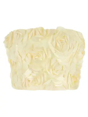 Crop Top ROTATE BIRGER CHRISTENSEN White