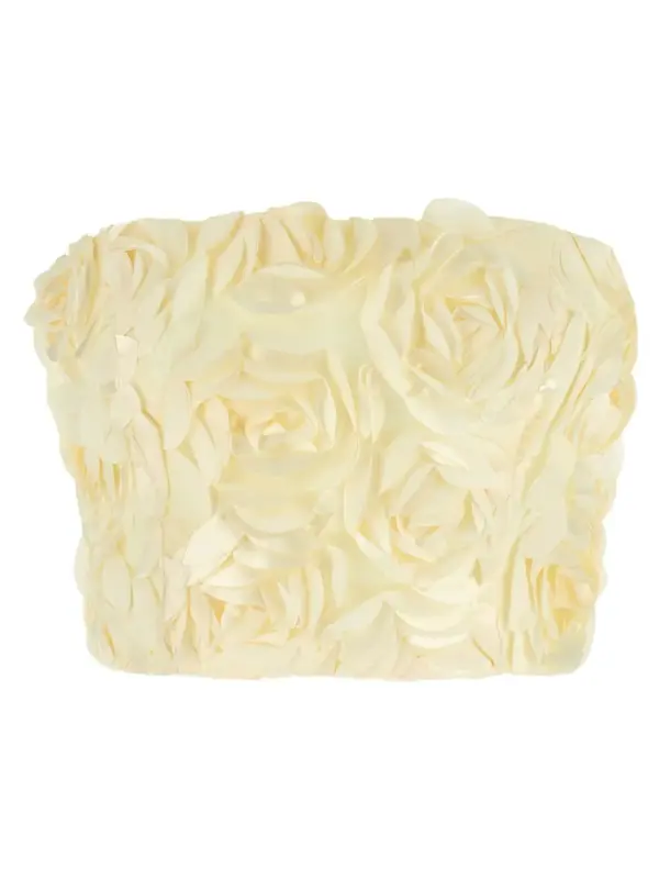 Crop Top ROTATE BIRGER CHRISTENSEN White