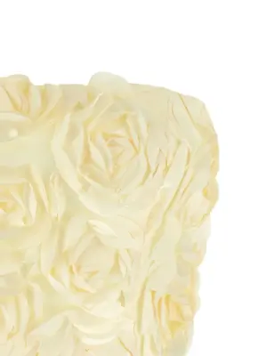 Crop Top 100% polyester ROTATE BIRGER CHRISTENSEN White