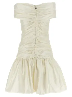 'Off Shoulder' dress 114678857857 ROTATE BIRGER CHRISTENSEN White