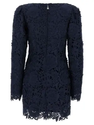 '3D Lace Ls Mini' dress 11503217251725 ROTATE BIRGER CHRISTENSEN Blue