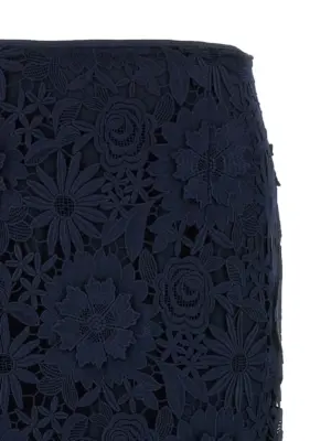 '3D Lace' skirt Woman ROTATE BIRGER CHRISTENSEN Blue