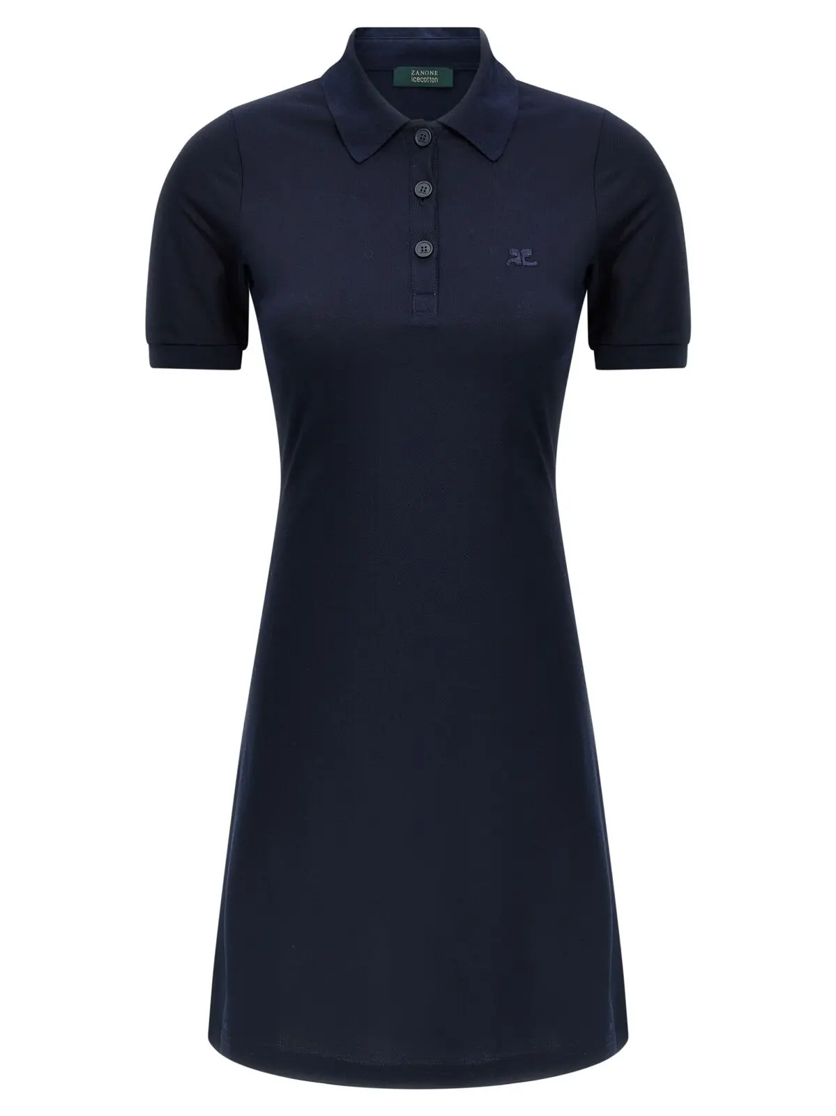Сукня Courreges Piqué polo dress Синя 1 Piqué polo dress COURREGES Blue