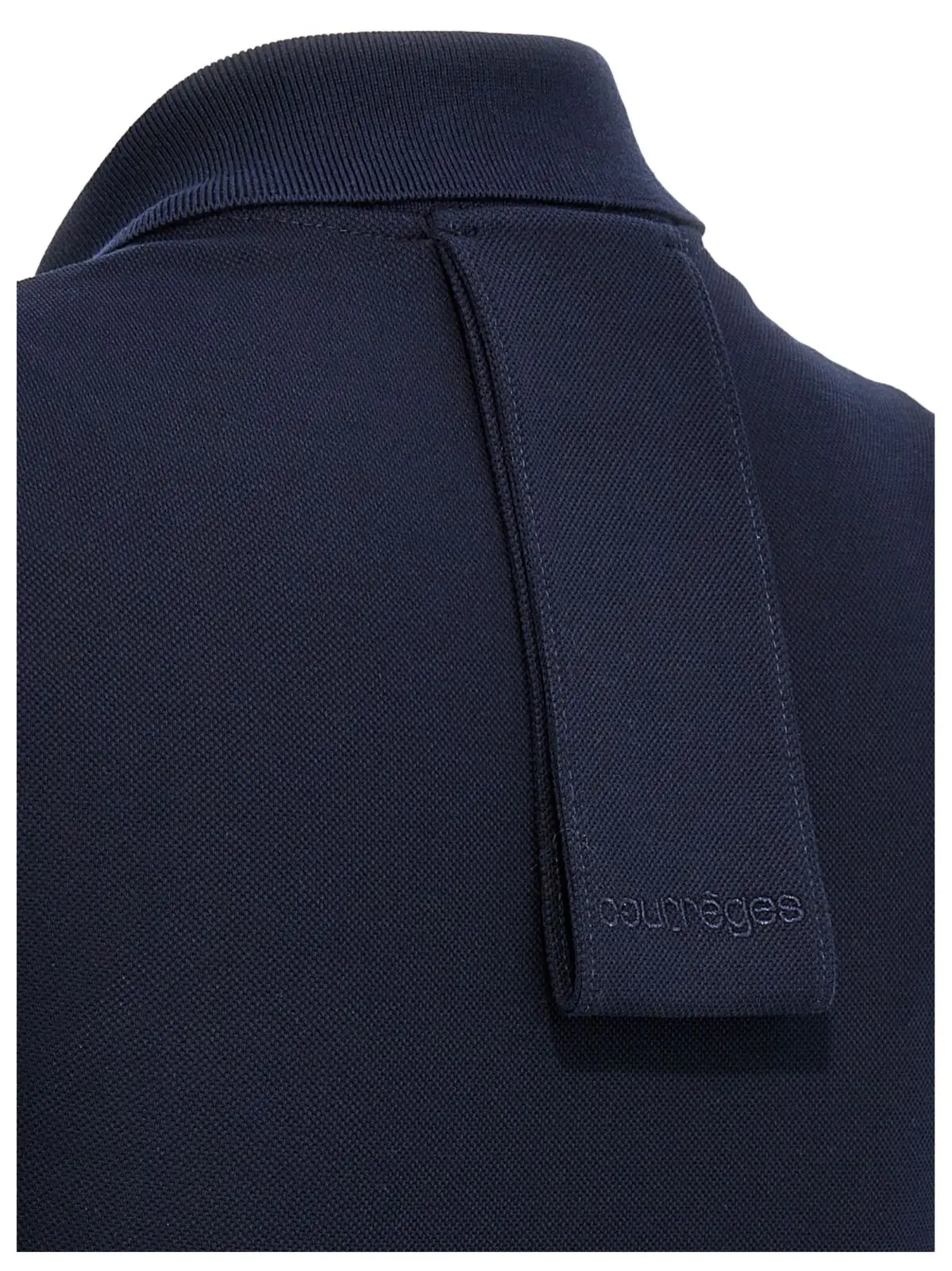Сукня Courreges Piqué polo dress Синя 4 Piqué polo dress 100% cotton COURREGES Blue