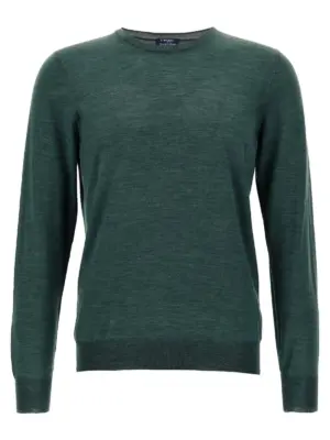 Crew-Neck Sweater BARBA Green