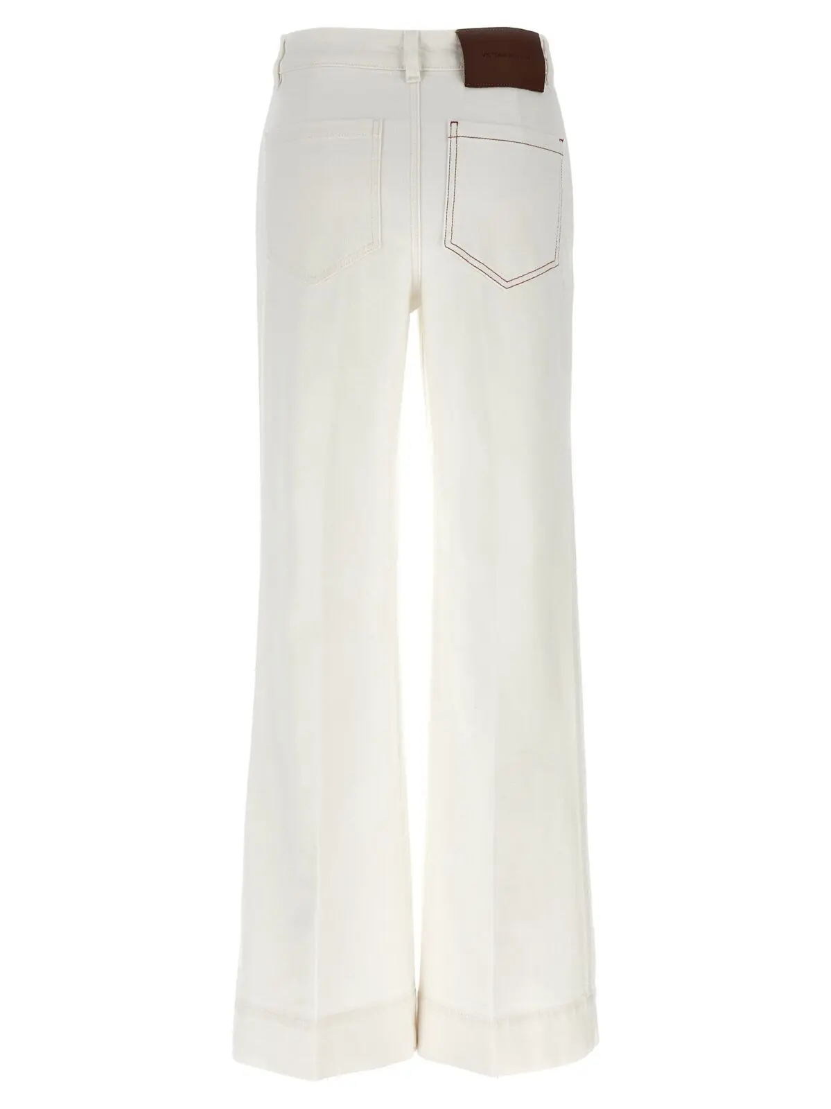 Джинси Victoria Beckham Alina Білі 2 'Alina' jeans 1325DJE005218TRWASHEDWHITE VICTORIA BECKHAM White