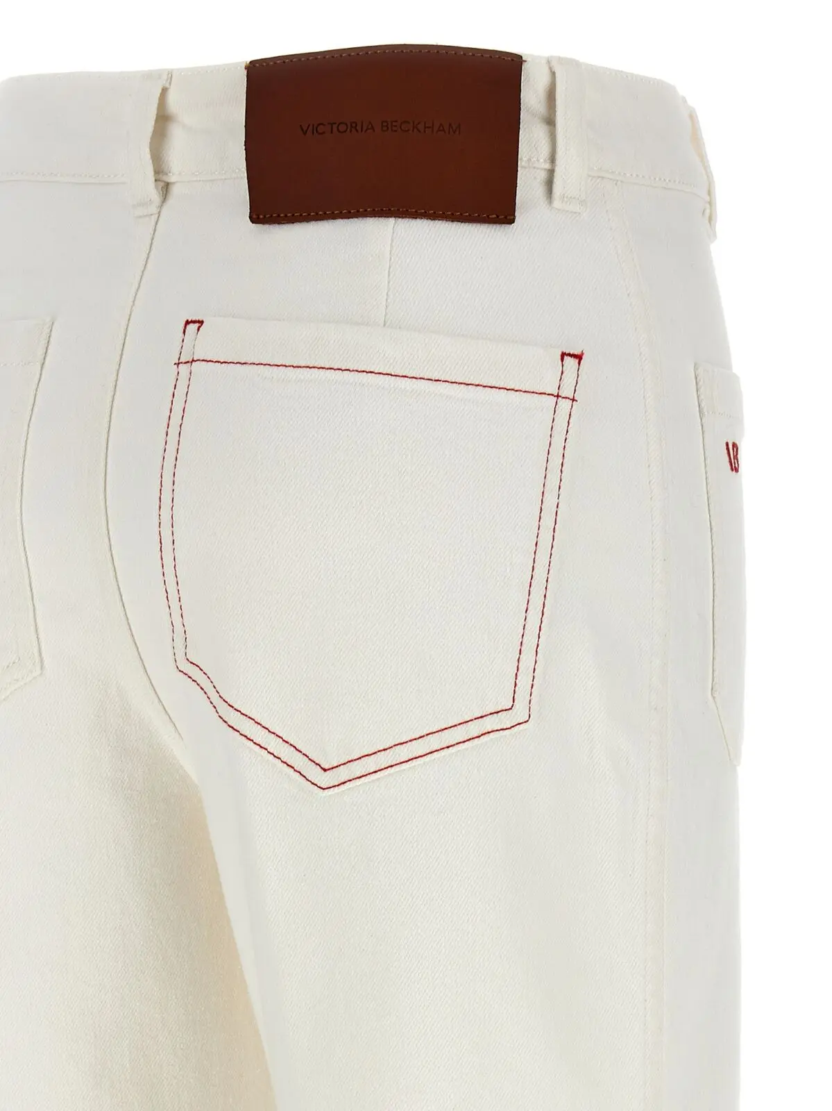 Джинси Victoria Beckham Alina Білі 4 'Alina' jeans 98% cotton