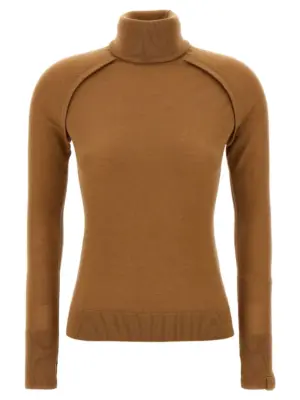 'Piping' sweater VICTORIA BECKHAM Beige
