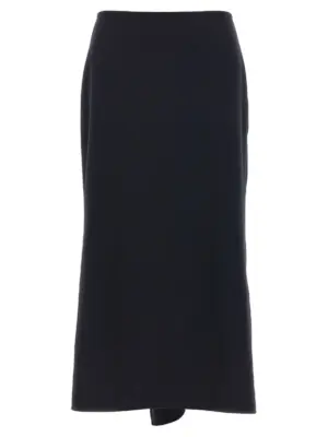 'Kick Detail' skirt VICTORIA BECKHAM Blue