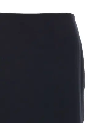 'Kick Detail' skirt Woman VICTORIA BECKHAM Blue