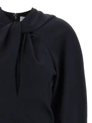'Twist Detail' blouse Woman VICTORIA BECKHAM Blue