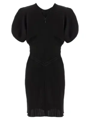 'Gathered Waist Mini' dress 1424WDR006087ABLACK VICTORIA BECKHAM Black