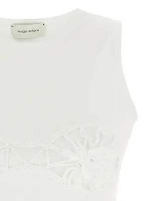 Ribbed top Woman MAGDA BUTRYM White