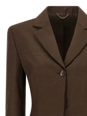 '03' blazer Woman MAGDA BUTRYM Brown