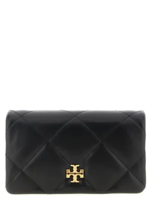 'Kira Diamond' wallet on chain TORY BURCH Black
