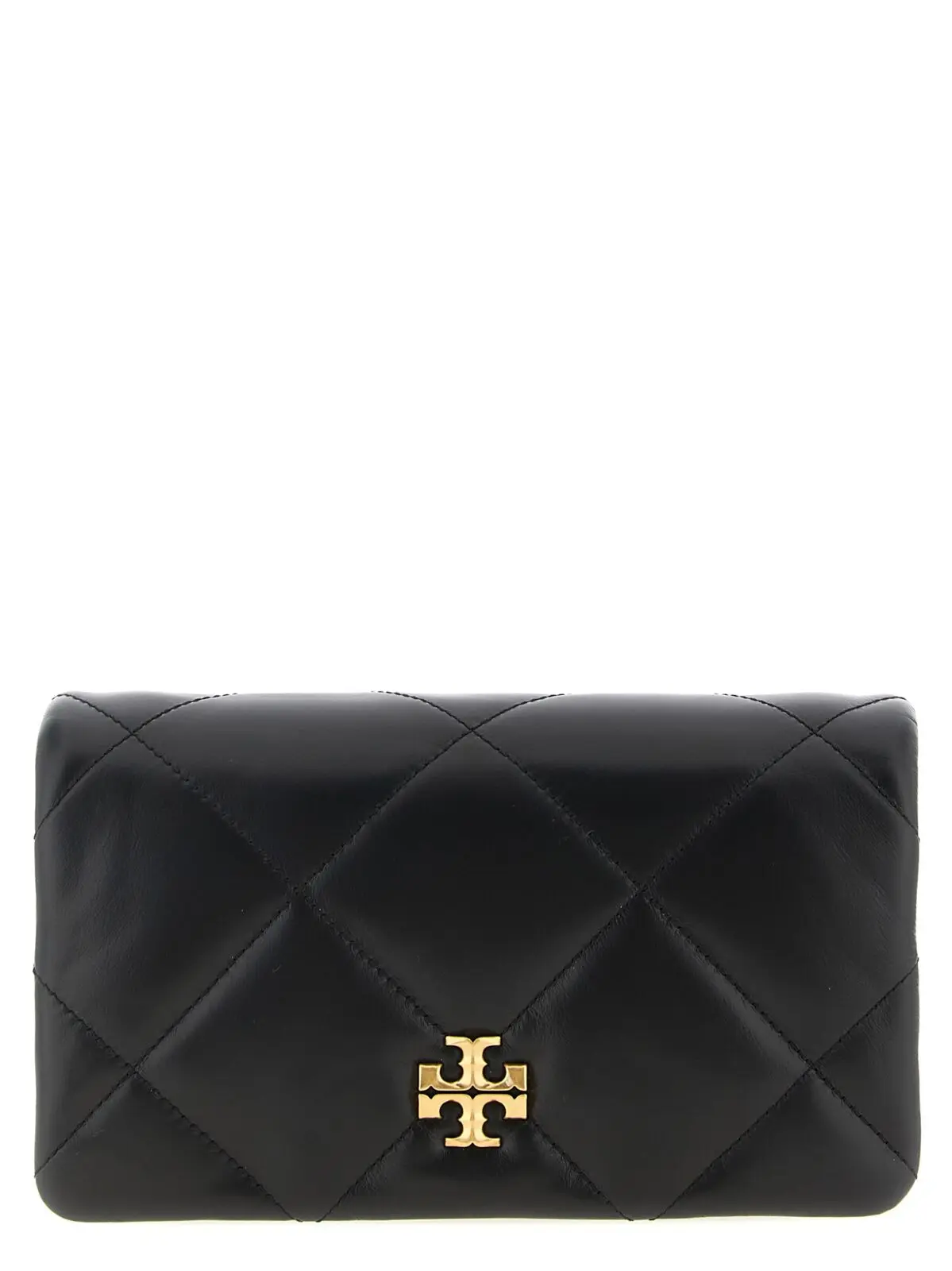Гаманець на ланцюжку Tory Burch Kira Diamond Чорний 1 'Kira Diamond' wallet on chain TORY BURCH Black