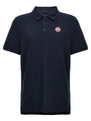 'Beckley' polo shirt CANADA GOOSE Blue