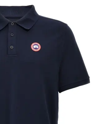 'Beckley' polo shirt Man CANADA GOOSE Blue