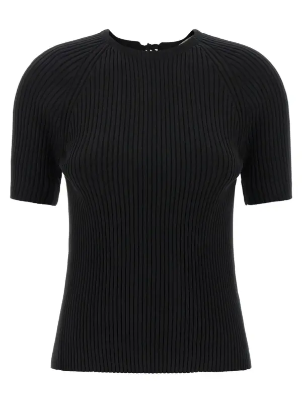 Back closure sweater TORY BURCH Black